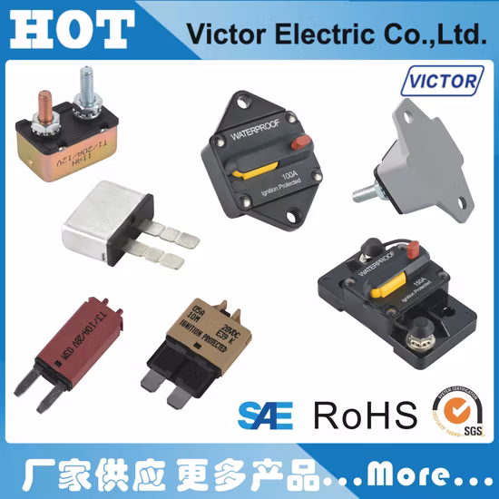 Snap Action Current Protector Battery Pack Protector Circuit Breakers