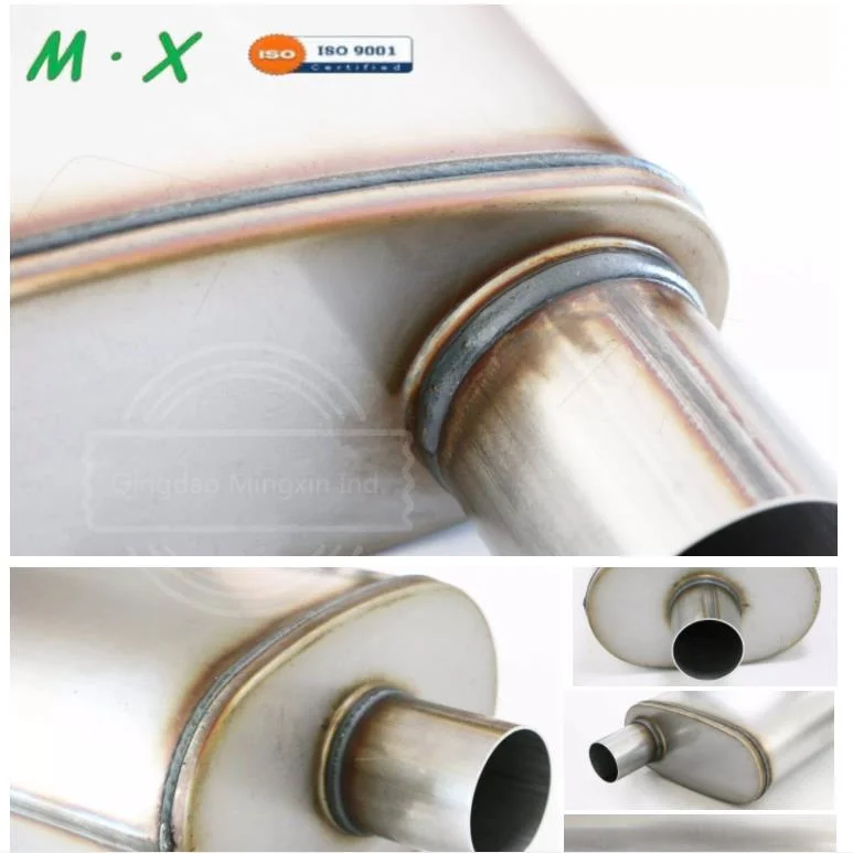 High Quality Stainless Steel Exhaust Silencer Muffler Universal Car Exhaust System