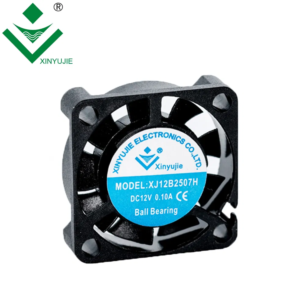 2507 Mini Air Blower 25mm Centrifugal High Speed Low Noise Level Industrial Fan