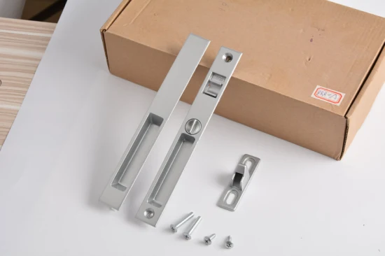 Keyi Metal A17D Zinc Double-Side Sliding Window and Door Accessories Sliding Spring Lock
