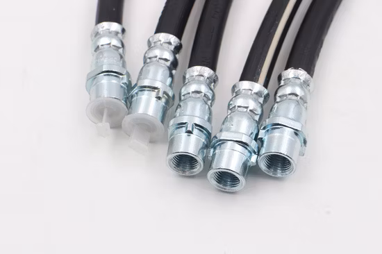 Air & Water Hose – Black Wire Braided Fluid Hose Automotive Air Brake System Tractor-Trailer Air Brake Connections
