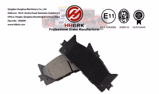 D1222semi-Metal Brake Pads, Automotive Brake System, Wholesale Price, High Performance, Low Noise, More Environmentally Friendly