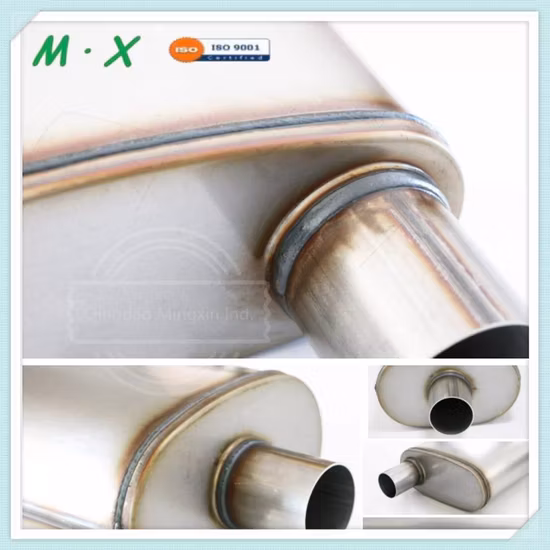 High Quality Stainless Steel Exhaust Silencer Muffler Universal Car Exhaust System